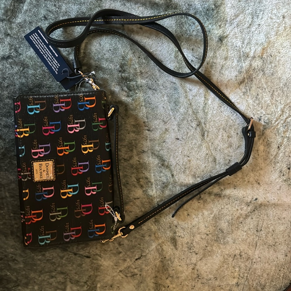 Dooney and Bourke All Weather Wallet on a string